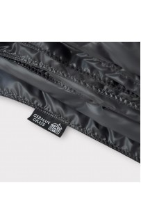 Дорожный плед-пончо пуховый Travel Cape Plaid Grass  Graphite  130х170