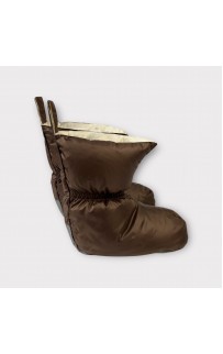 Сапожки-носочки пуховые Comfort Socks Travel Grass BEIGE 40-45 р.