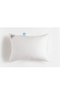 Подушка пуховая "КИНРОС" в тонком хлопковом сатине, средняя 50x70, GERMAN GRASS