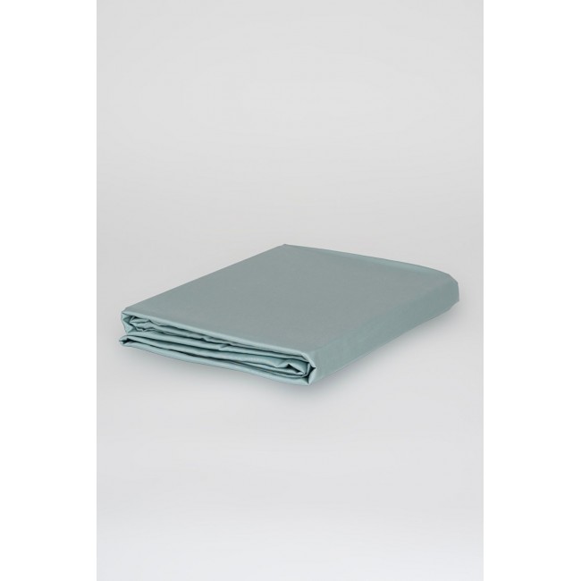 Простыня тенсель "БРИЛЛИАНТ" бирюзовый 180x240, GERMAN GRASS