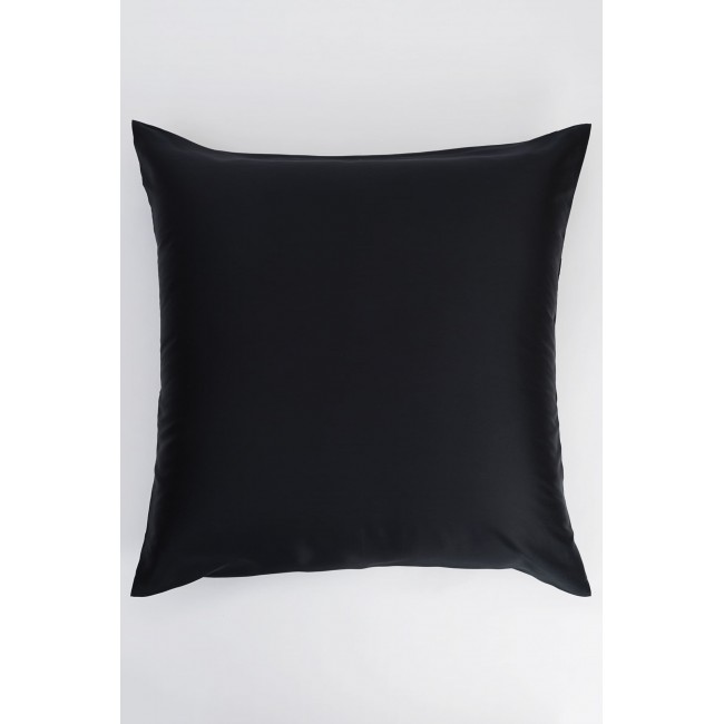 Наволочки тенсель "БРИЛЛИАНТ" черный 70x70 (2шт), GERMAN GRASS