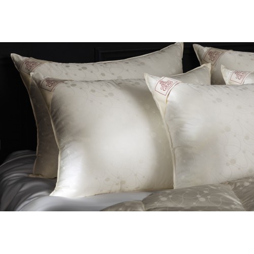 Подушка из пуха гаги EXCLUSIVE SILK EIDER DOWN средняя 50х68