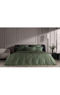 Наволочки хлопок "АЛЛЮР" хвойный зеленый 50x70 (2шт)