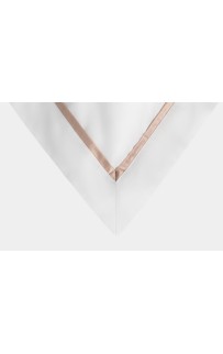 Наволочки с узкой отделкой "АЛЛЮР" альпийский розовый нюд 50x70 (2шт), GERMAN GRASS