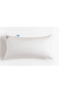 Подушка пуховая "КИНРОС" трехкамерная в тонком хлопковом сатине, средняя 50x90, GERMAN GRASS