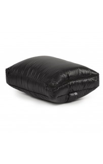 Дорожный плед-подушка пуховый черный 140x200, GERMAN GRASS