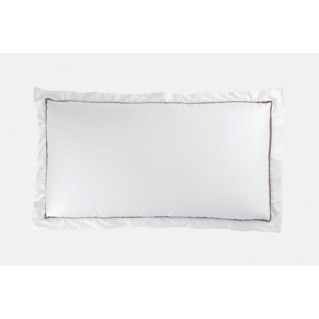 Наволочки с узкой отделкой "АЛЛЮР" альпийский молочный шоколад 50x90 (2шт), GERMAN GRASS