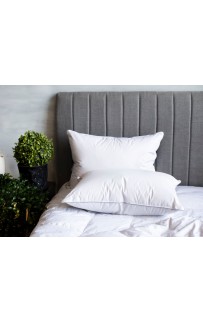 FDN-02212 Подушка пуховая "ГРЕЙС" в 100% хлопке упругая 50x70, GERMAN GRASS