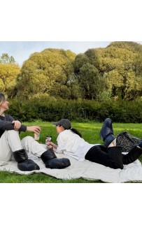 Сапожки-носочки пуховые Comfort Socks Travel Grass Aqua 36-39 р.