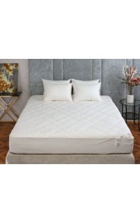 Наматрасник MATTRESS COTTONWASH GRASS легкий с юбкой 90х200х40