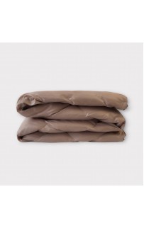 Дорожный плед-пончо пуховый Travel Cape Plaid Grass LATTE 130х170