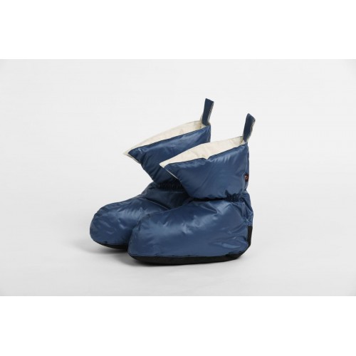 Сапожки-носочки пуховые индиго 40-45 р., GERMAN GRASS