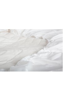 Наматрасник MATTRESS COTTON DRYSOFT GRASS непромокаемый с юбкой 140х200х40