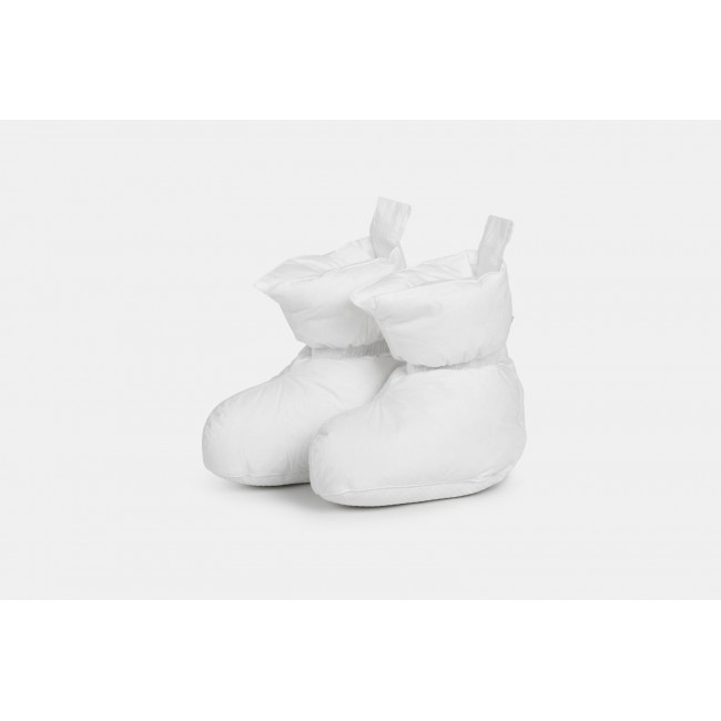 Сапожки-носочки пуховые домашние белые размер 40-45 р., GERMAN GRASS