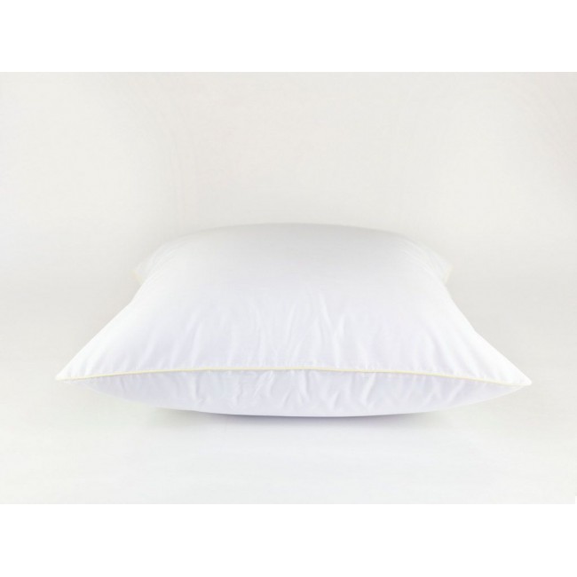 Наволочки "НОБИЛИС" белый с медовым кантом 70x70 (2шт), GERMAN GRASS