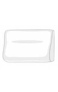 Подушка с эффектом памяти "МЕМОРИ" высокая 60x40x13-11, GERMAN GRASS