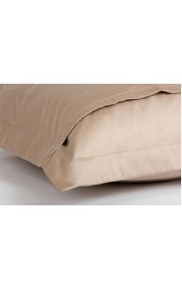 Постельное белье Caramel Beige Allure Grass Евро простыня на резинке