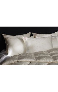 Одеяло "ЭЙДАР" с пухом арктичекой гаги в шелковом жаккарде, всесезонное 150x200, GERMAN GRASS