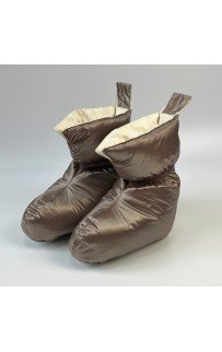 Сапожки-носочки пуховые Comfort Socks Travel Grass Milk Chocolate 36-39 р.