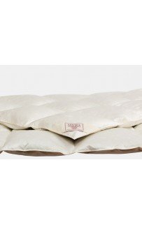 Одеяло "ЭЙДАР" с пухом арктичекой гаги в шелковом жаккарде, теплое 200x220, GERMAN GRASS