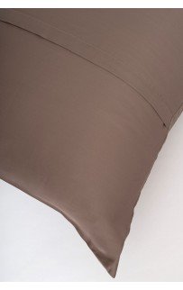 Наволочки тенсель "БРИЛЛИАНТ" коричневый 70x70 (2шт), GERMAN GRASS Наволочки тенсель "БРИЛЛИАНТ" коричневый 70x70 (2шт), GERMAN GRASS
