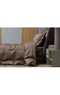 Пододеяльник хлопок "АЛЛЮР" молочный шоколад 260x240, GERMAN GRASS