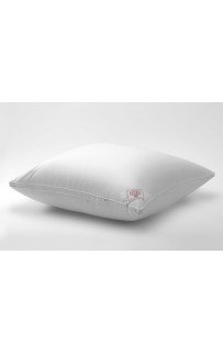 FD-1220 Подушка пуховая "ВЕЙТ" высокая в хлопковом сатине, средняя 70х70, GERMAN GRASS