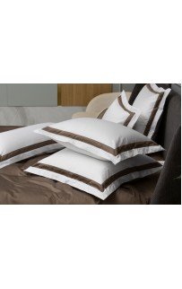 Наволочки с широкой отделкой Alpine Brownie Allure Grass 70х70 (2шт)