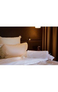 -015 Постельное белье Twist white and beige Семейный