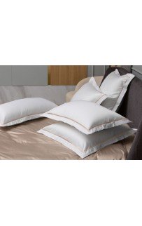 Наволочки с узкой отделкой "АЛЛЮР" альпийский розовый нюд 50x70 (2шт), GERMAN GRASS