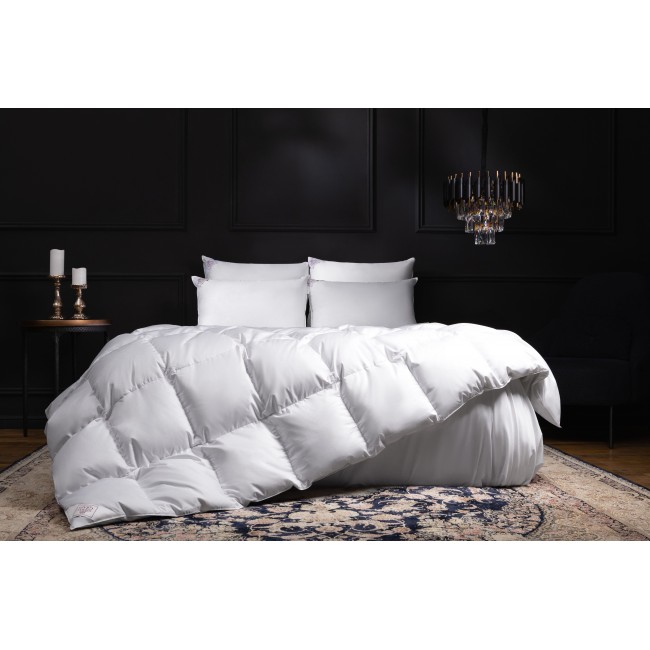 Одеяло из пуха гаги EXCLUSIVE COTTON EIDER DOWN всесезонное 260х240