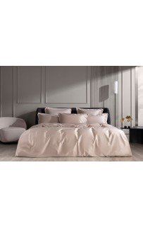 Простыня хлопок "АЛЛЮР" розовый нюд 180x240, GERMAN GRASS