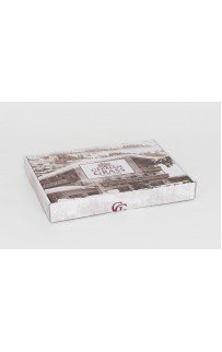 Постельное белье тенсель "БРИЛЛИАНТ" коричневый Семейный простыня на резинке, GERMAN GRASS