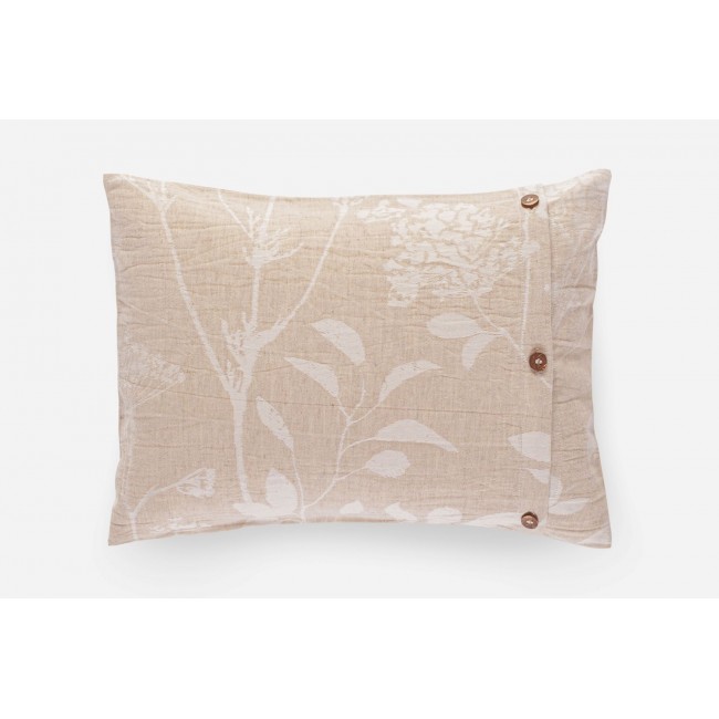 Наволочки декоративные "ПАЛЛАДА" натуральный льняной 33х45 (2шт), GERMAN GRASS