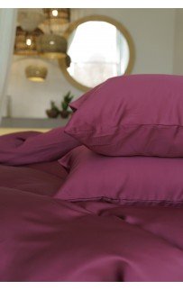 Наволочки тенсель "БРИЛЛИАНТ" пурпурный 50x90 (2шт), GERMAN GRASS Наволочки тенсель "БРИЛЛИАНТ" пурпурный 50x90 (2шт), GERMAN GRASS