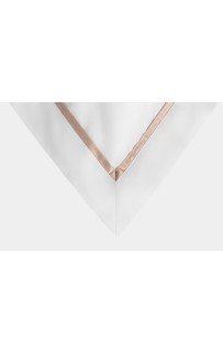 Наволочки с узкой отделкой "АЛЛЮР" альпийский розовый нюд 50x70 (2шт), GERMAN GRASS