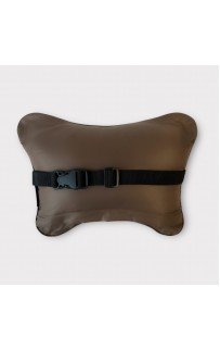 Дорожный плед-пончо пуховый Travel Cape Plaid Grass BEIGE 130х170