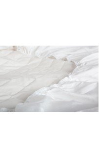 Наматрасник MATTRESS COTTON DRYSOFT GRASS непромокаемый с юбкой 90х200х40
