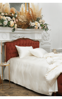 Наволочка "БЛИССЕН" цвет кремовый белый 50x70 (1шт), GERMAN GRASS Наволочка "БЛИССЕН" цвет кремовый белый 50x70 (1шт), GERMAN GRASS