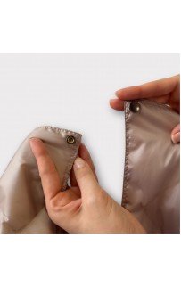 Дорожный плед-пончо пуховый Travel Cape Plaid Grass LATTE 130х170 Дорожный плед-пончо пуховый Travel Cape Plaid Grass LATTE 130х170