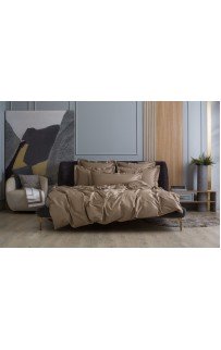 Постельное белье Caramel Beige Allure Grass Евро Постельное белье Caramel Beige Allure Grass Евро