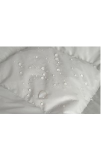 Дорожный плед-одеяло пуховый серый 140x200, GERMAN GRASS