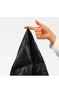 Дорожный плед-пончо пуховый черный 130x170, GERMAN GRASS Дорожный плед-пончо пуховый черный 130x170, GERMAN GRASS