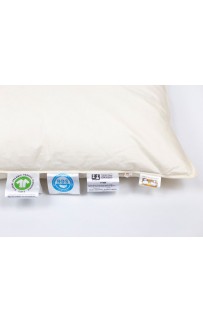 Подушка детская пуховая "ОРГАНИ" в органическом хлопке мягкая 40х60, GERMAN GRASS