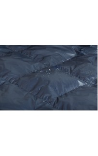 Дорожный плед-одеяло пуховый индиго 140x200, GERMAN GRASS