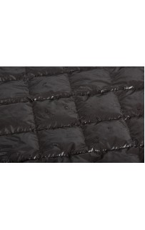 Дорожный плед-одеяло пуховый черный 140x200, GERMAN GRASS