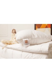 Подушка детская из волокон бамбука "АРУНДО" регулируемая 50x70, GERMAN GRASS