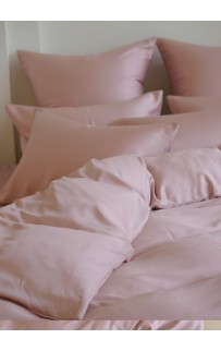 Наволочки тенсель "БРИЛЛИАНТ" розовый 50x70 (2шт), GERMAN GRASS