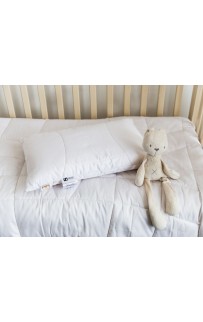 Подушка детская хлопковая "КОТТОНИ" регулируемая 40x60