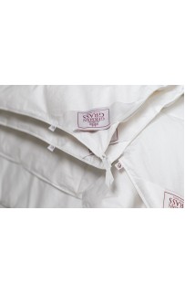 Простыня на резинке "НОБИЛИС" белый трикотаж 200x200x40, GERMAN GRASS